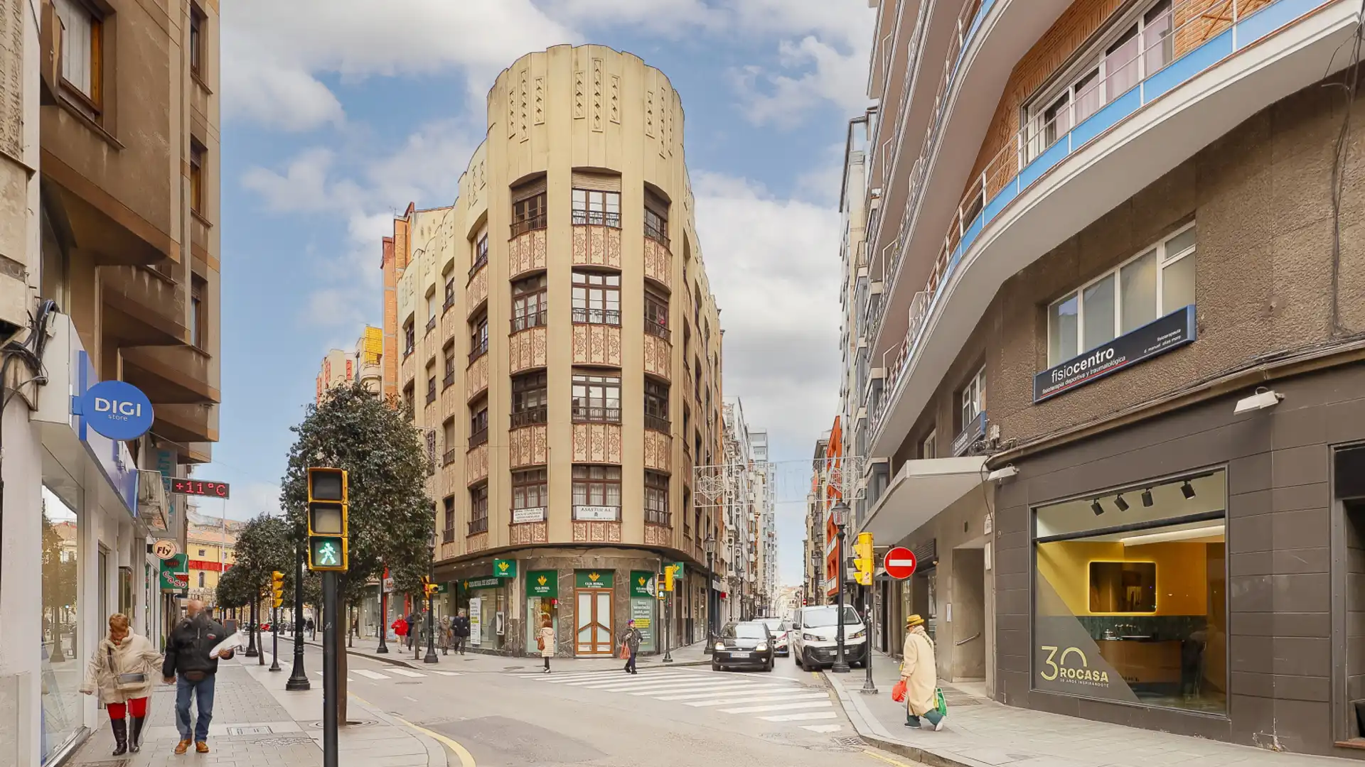 Vista exterior de Piso en venta en Gijón  con Calefacción y Trastero