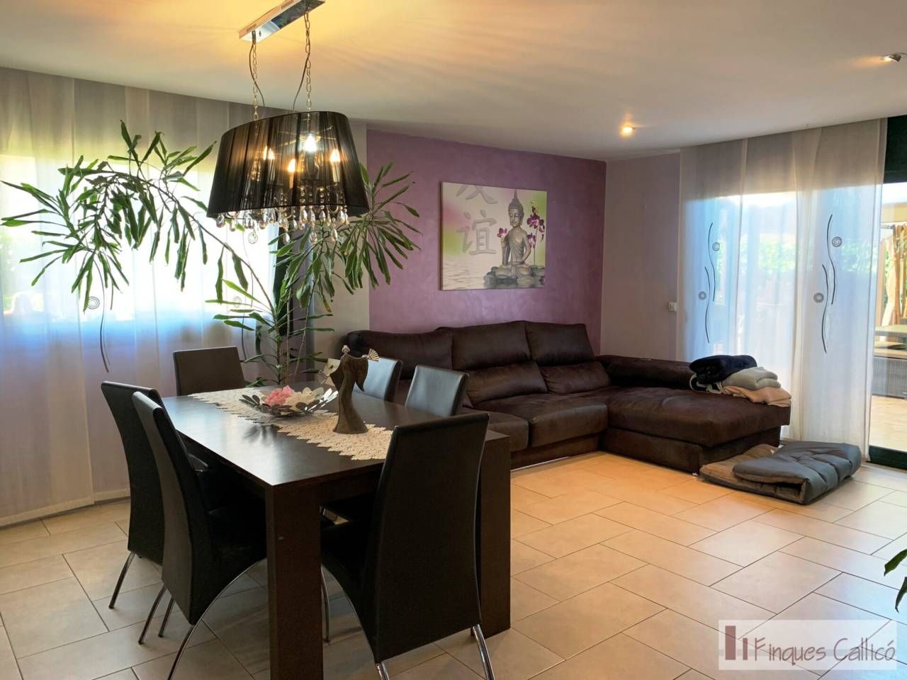 Living room of Single-family semi-detached for sale in Campllong  with Air Conditioner, Heating and Private garden