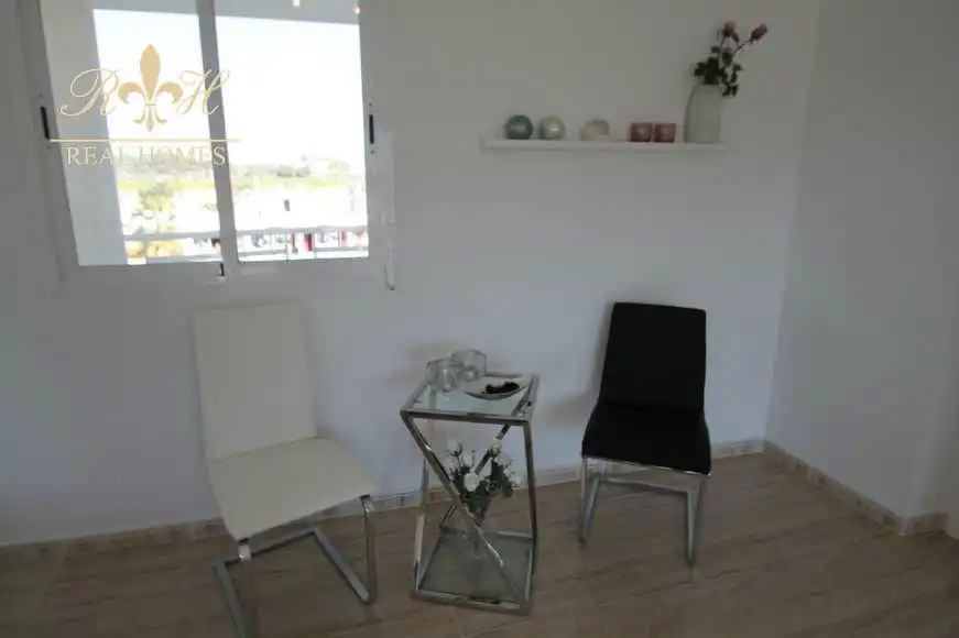 Comedor de Ático de alquiler en L'Alfàs del Pi con Aire acondicionado, Terraza y Piscina