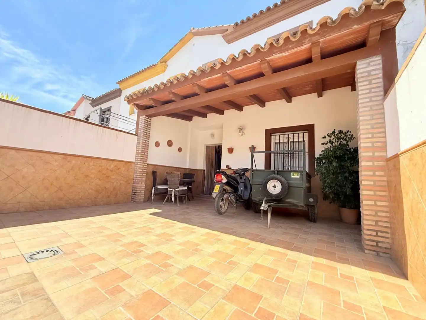 Exterior view of Houses for sale in Jerez de la Frontera  with Air Conditioner, Heating and Terrace