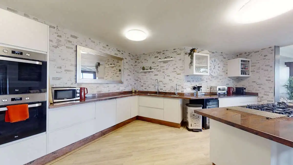 Kitchen of Houses for sale in Tías  with Private garden, Swimming Pool and Furnished