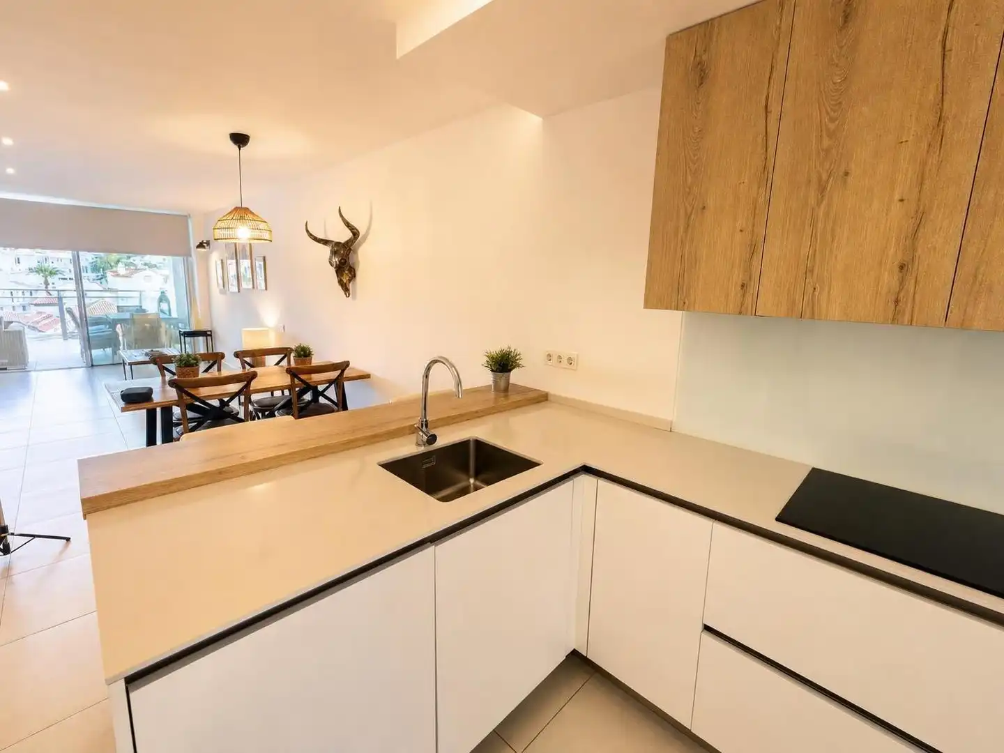 Cocina de Apartamento en venta en Torrequebrada