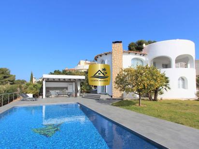Exterior view of House or chalet for sale in Jávea / Xàbia  with Air Conditioner, Private garden and Terrace