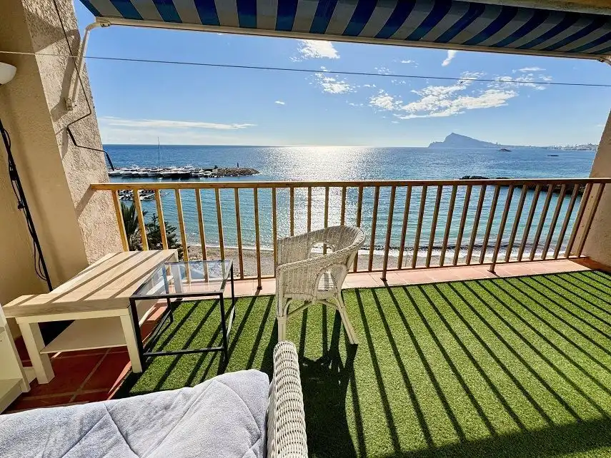 Terrasse von Wohnungen zum Verkauf in Altea mit Klimaanlage, Heizung und Terrasse