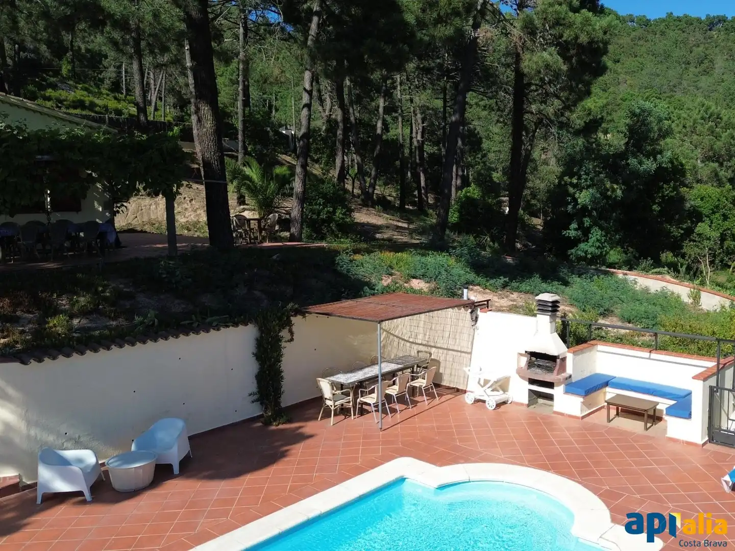 Terrassa de Casa o xalet en venda en Lloret de Mar amb Aire condicionat, Calefacció i Jardí privat