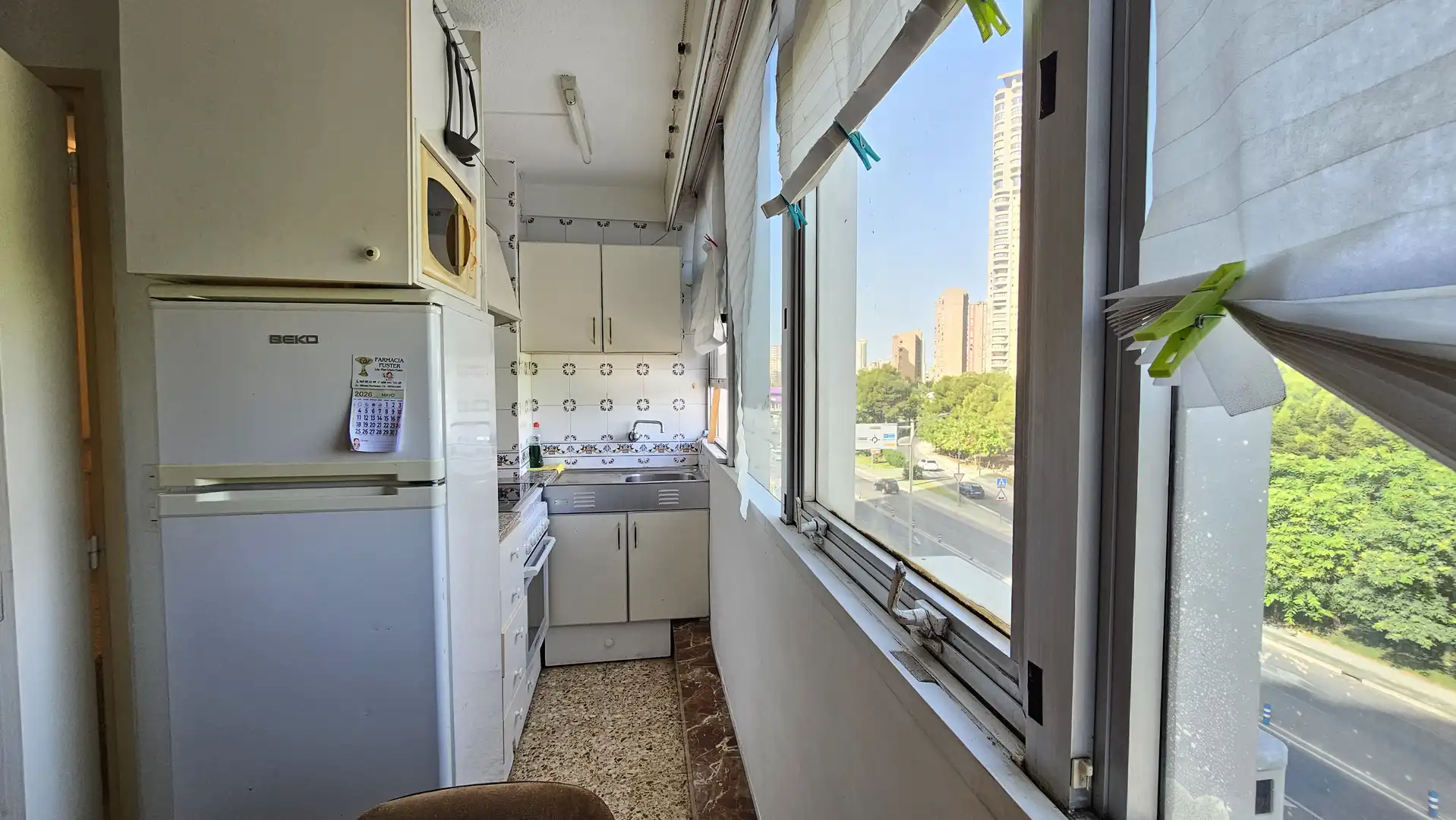 Küche von Wohnung zum Verkauf in Benidorm mit Möbliert