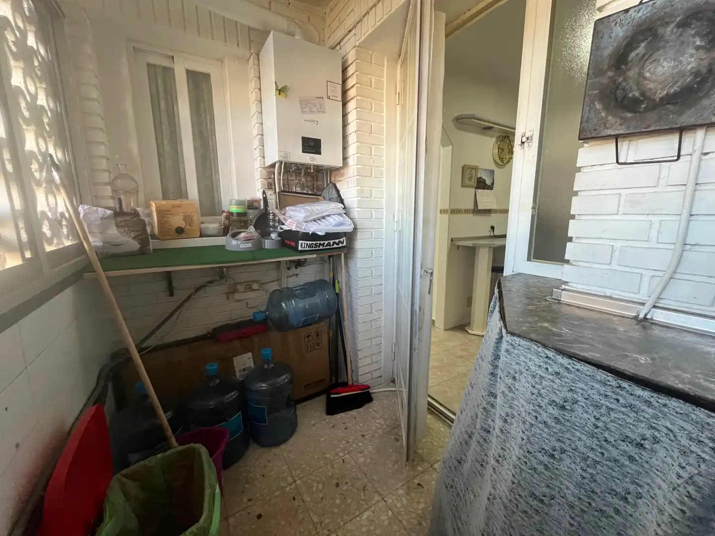 Kitchen of Flat for sale in Velilla de San Antonio  with Heating and Terrace
