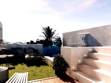 Àtic amb piscina en venda a Centro