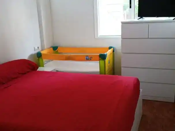 Bedroom of Apartments for rent in Cartagena  with Air Conditioner, Swimming Pool and Furnished