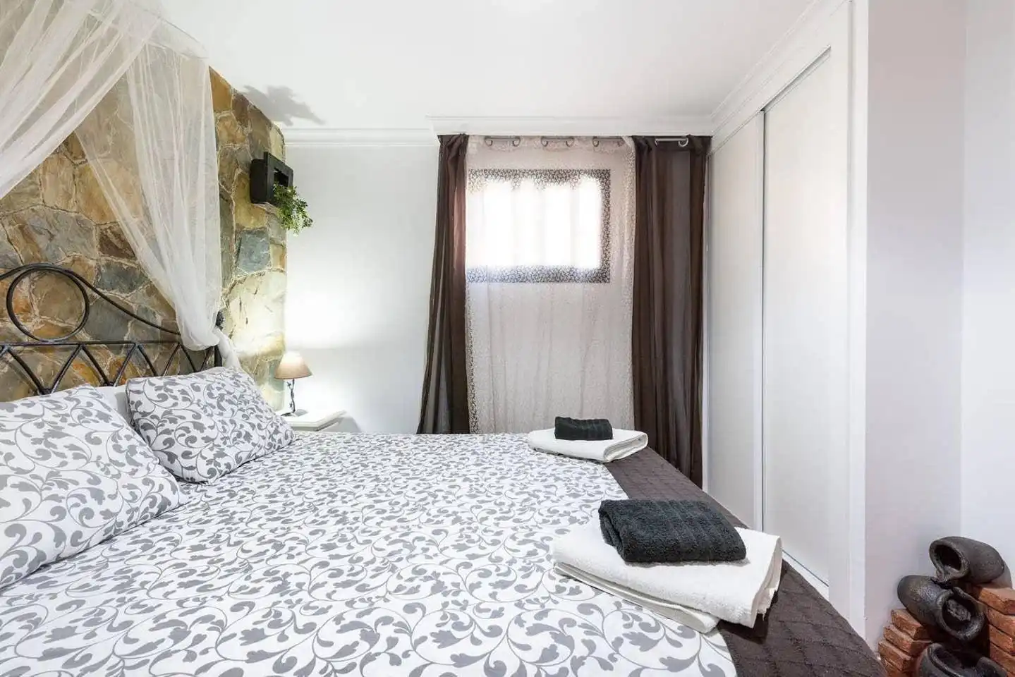 Bedroom of Detached homes for rent in Benalmádena  with Air Conditioner, Heating and Private garden