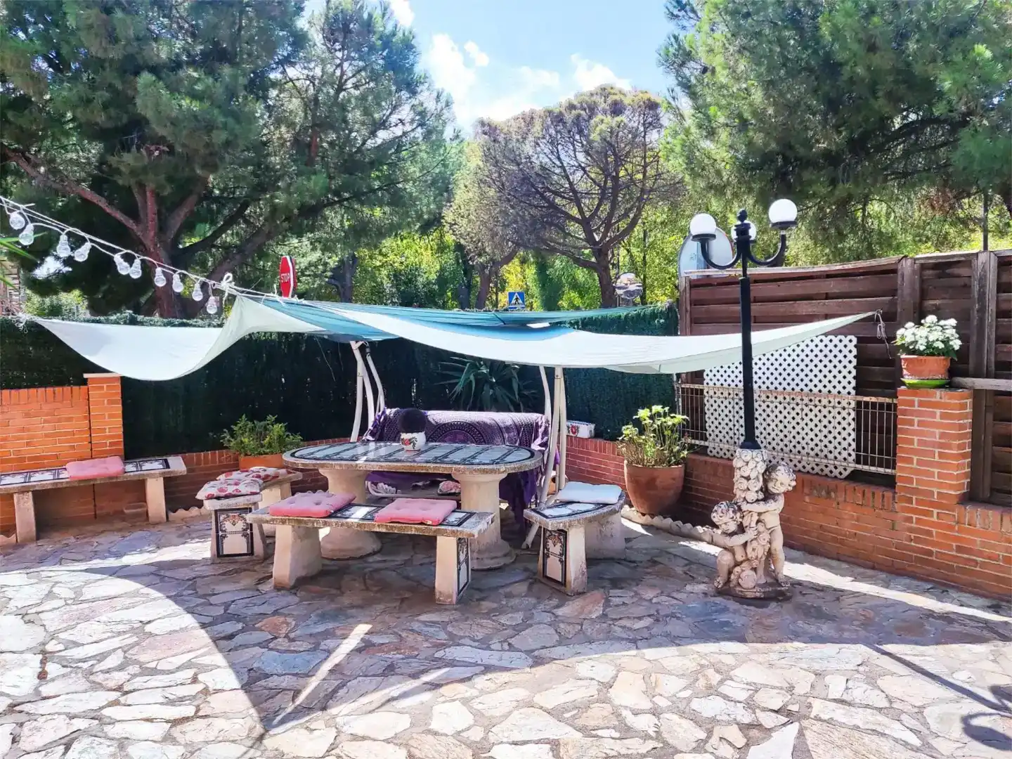 Terrace of Flat for sale in Getafe  with Air Conditioner, Swimming Pool and Balcony