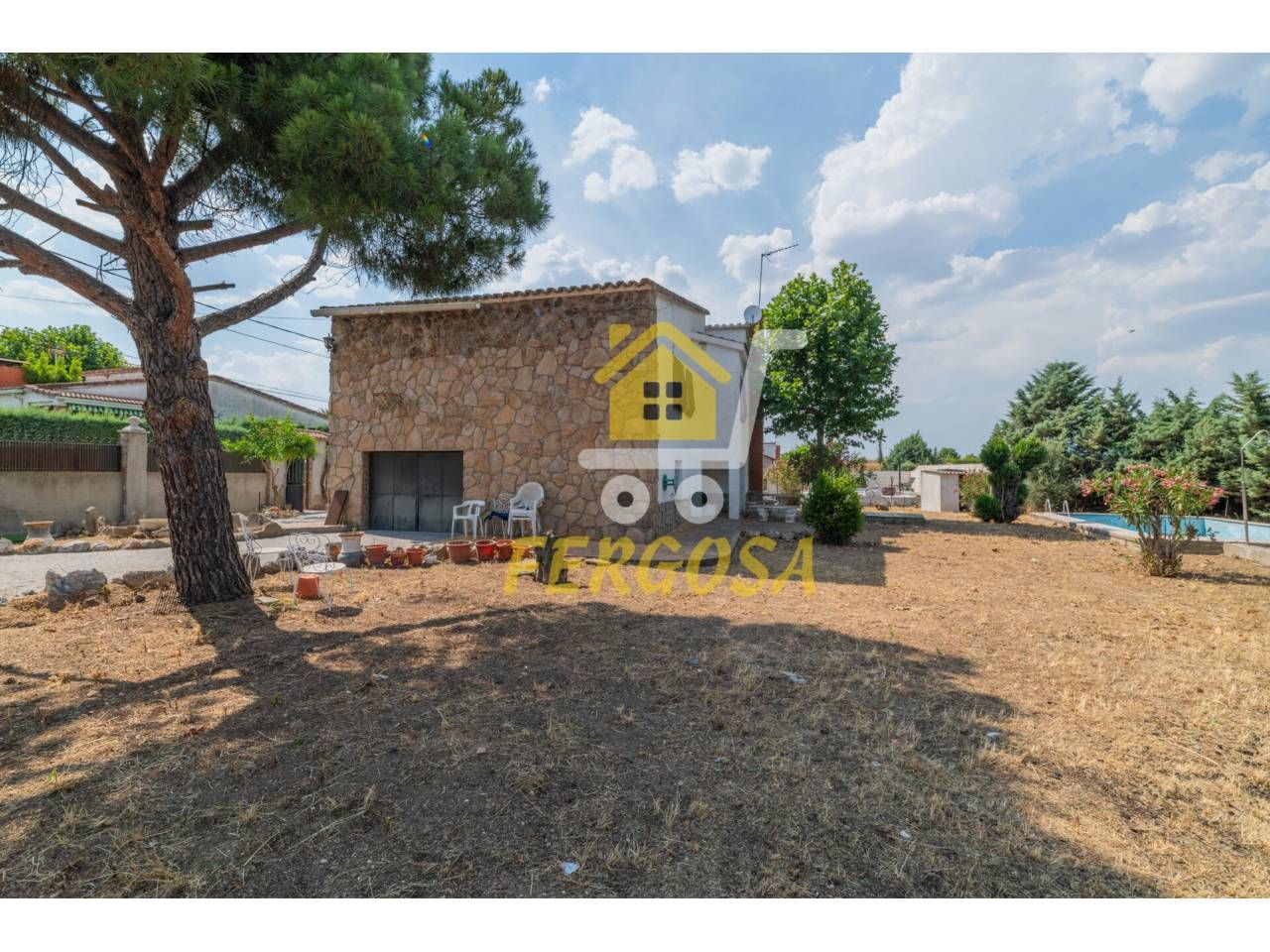 Jardí de Casa o xalet en venda en El Álamo amb Calefacció, Jardí privat i Terrassa