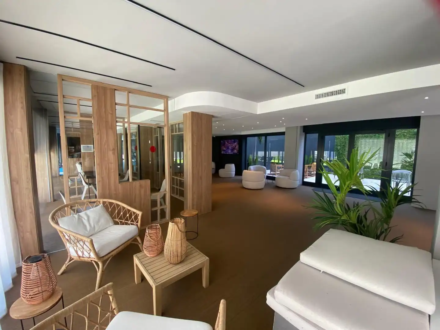 Wohnzimmer von Maisonette zum Verkauf in Sant Boi de Llobregat mit Klimaanlage, Heizung und Terrasse