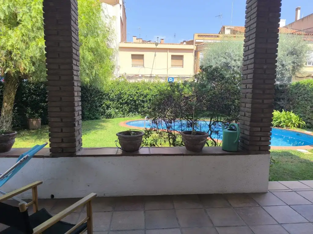 Jardí de Casa o xalet en venda en Pineda de Mar
