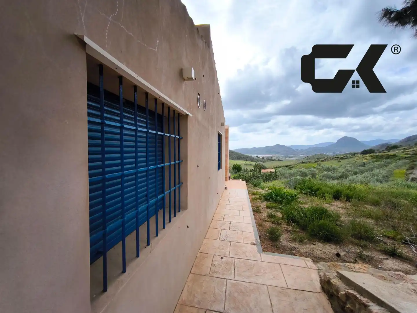 Vista exterior de Finca rústica en venda en Mazarrón amb Terrassa, Piscina i Moblat