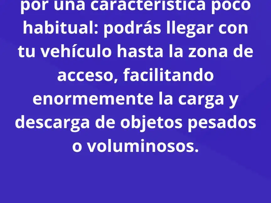 Aparcament de Traster de lloguer en Vilagarcía de Arousa amb Alarma