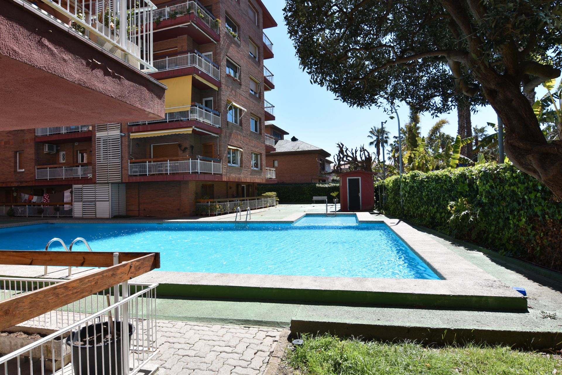 Swimming pool of Flat for sale in Pineda de Mar  with Air Conditioner, Terrace and Storage room