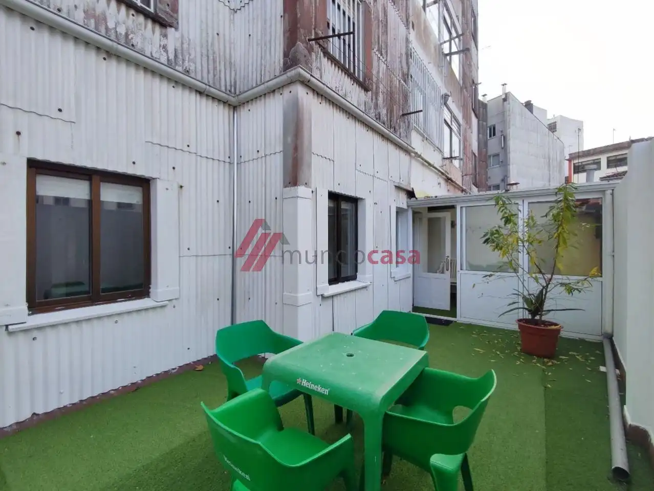 Terraza de Piso de alquiler en Ferrol con Terraza y Amueblado