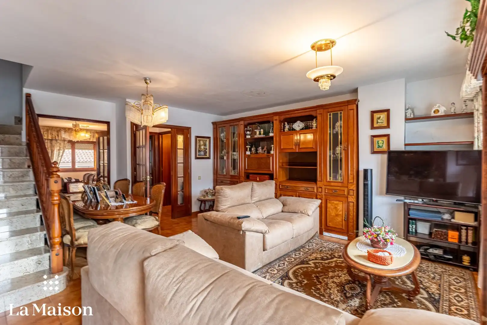 Sala de estar de Casa o chalet en venta en Zona alta 