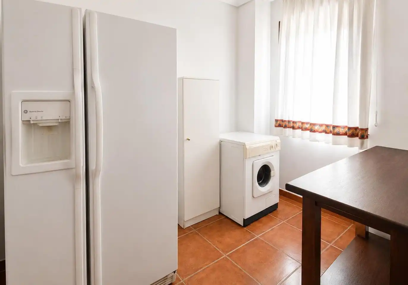 Cocina de Casa o chalet en venta en Alcazarén con Calefacción, Jardín privado y Trastero