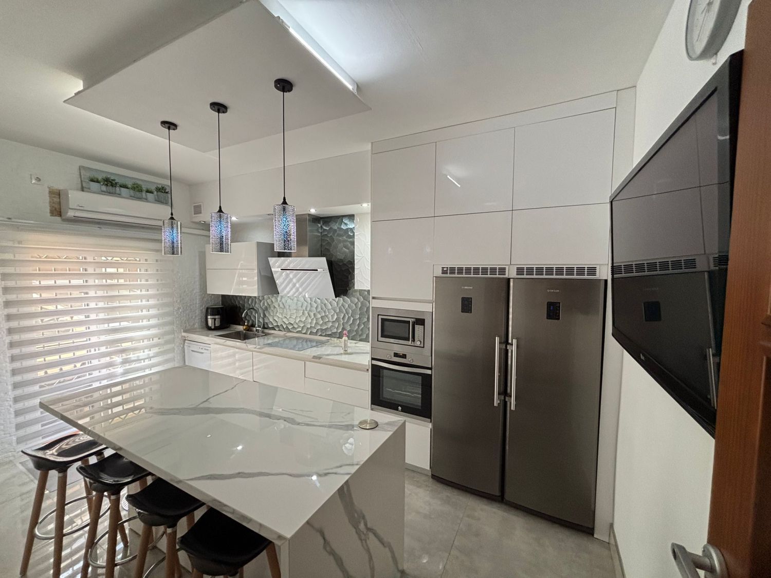 Cocina de Casa o chalet en venta en Alcalá de Guadaira con Aire acondicionado y Terraza