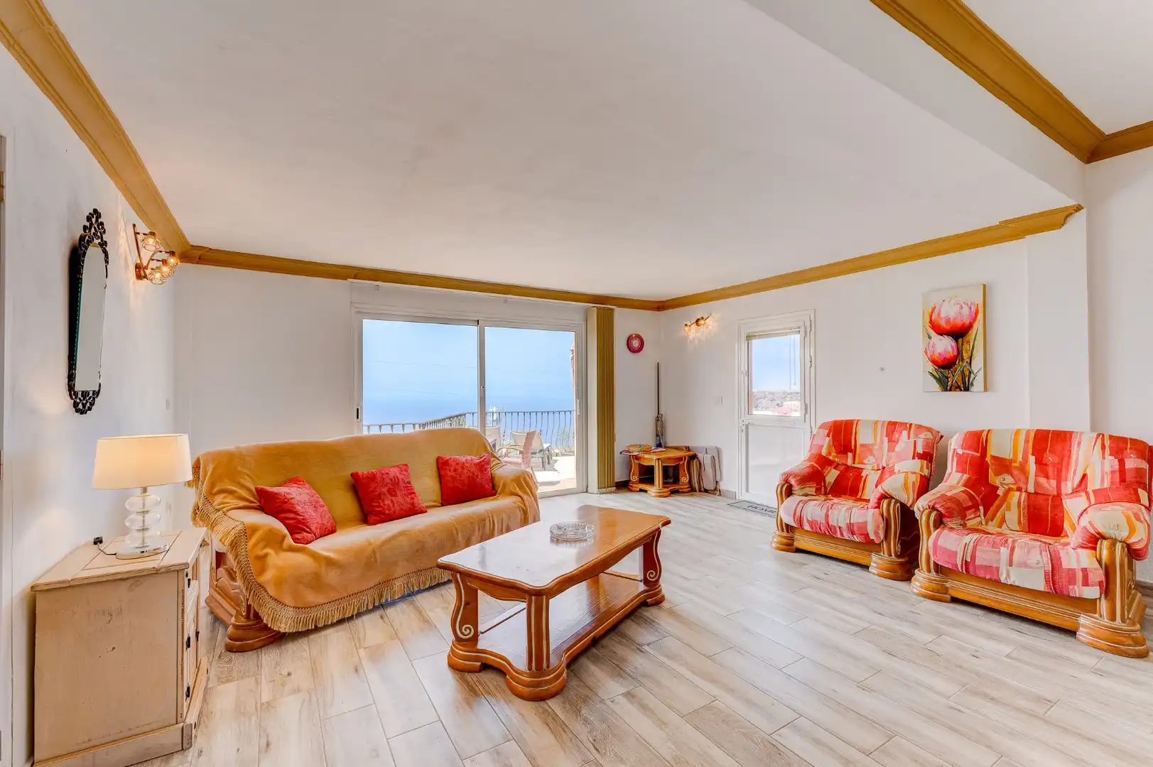 Sala de estar de Casa o chalet en venta en Adeje con Jardín privado, Terraza y Trastero
