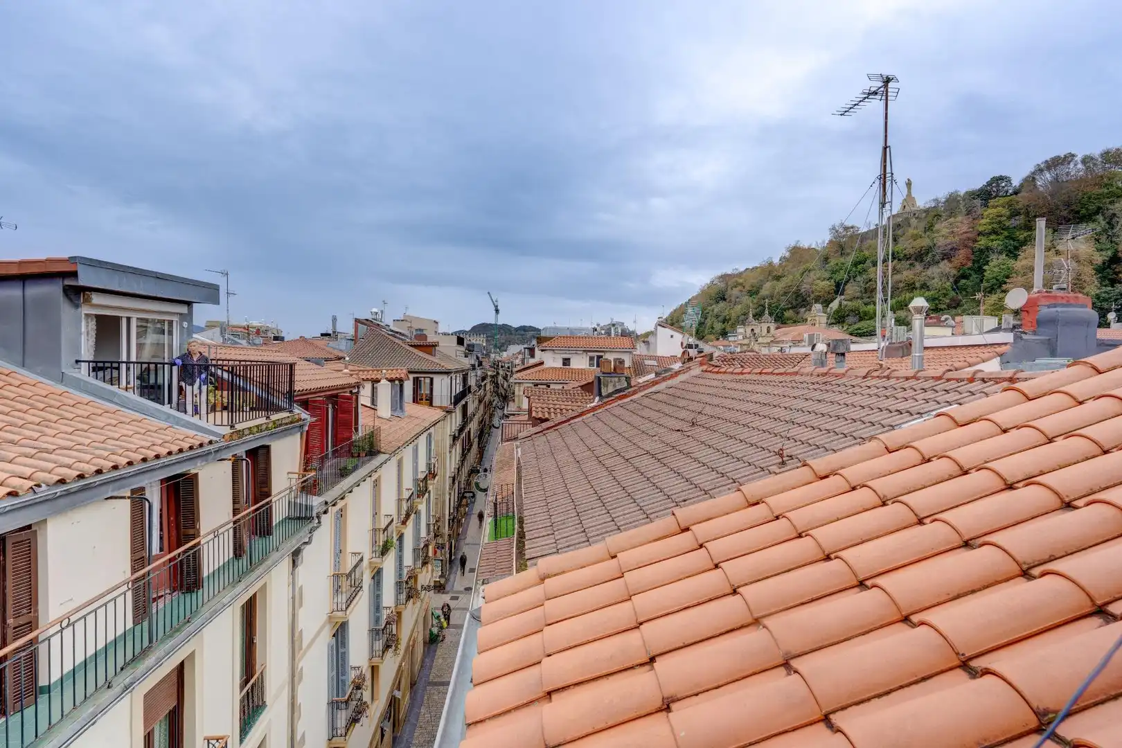 Vista exterior de Pis en venda en Donostia - San Sebastián  amb Terrassa