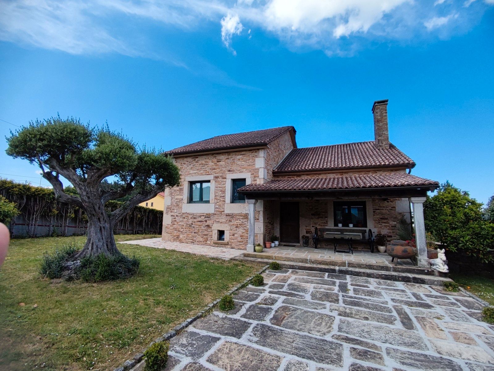 Exterior view of House or chalet for sale in Ordes  with Heating, Private garden and Parquet flooring