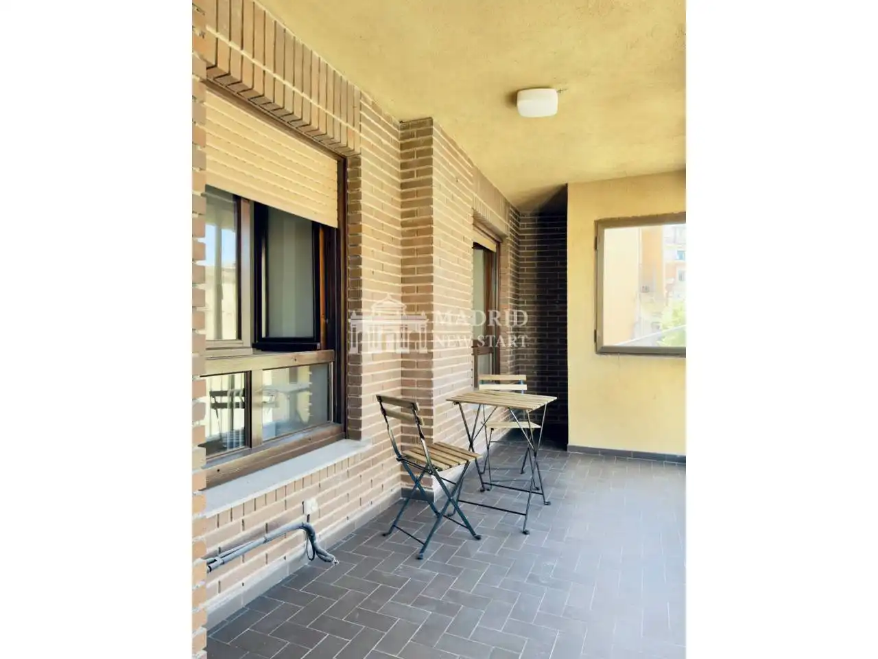 Terraza de Piso de alquiler en Segovia con Calefacción, Parquet y Terraza
