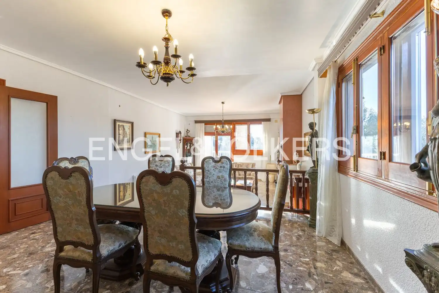 Comedor de Casa o chalet en venta en Pedralba con Calefacción, Jardín privado y Terraza