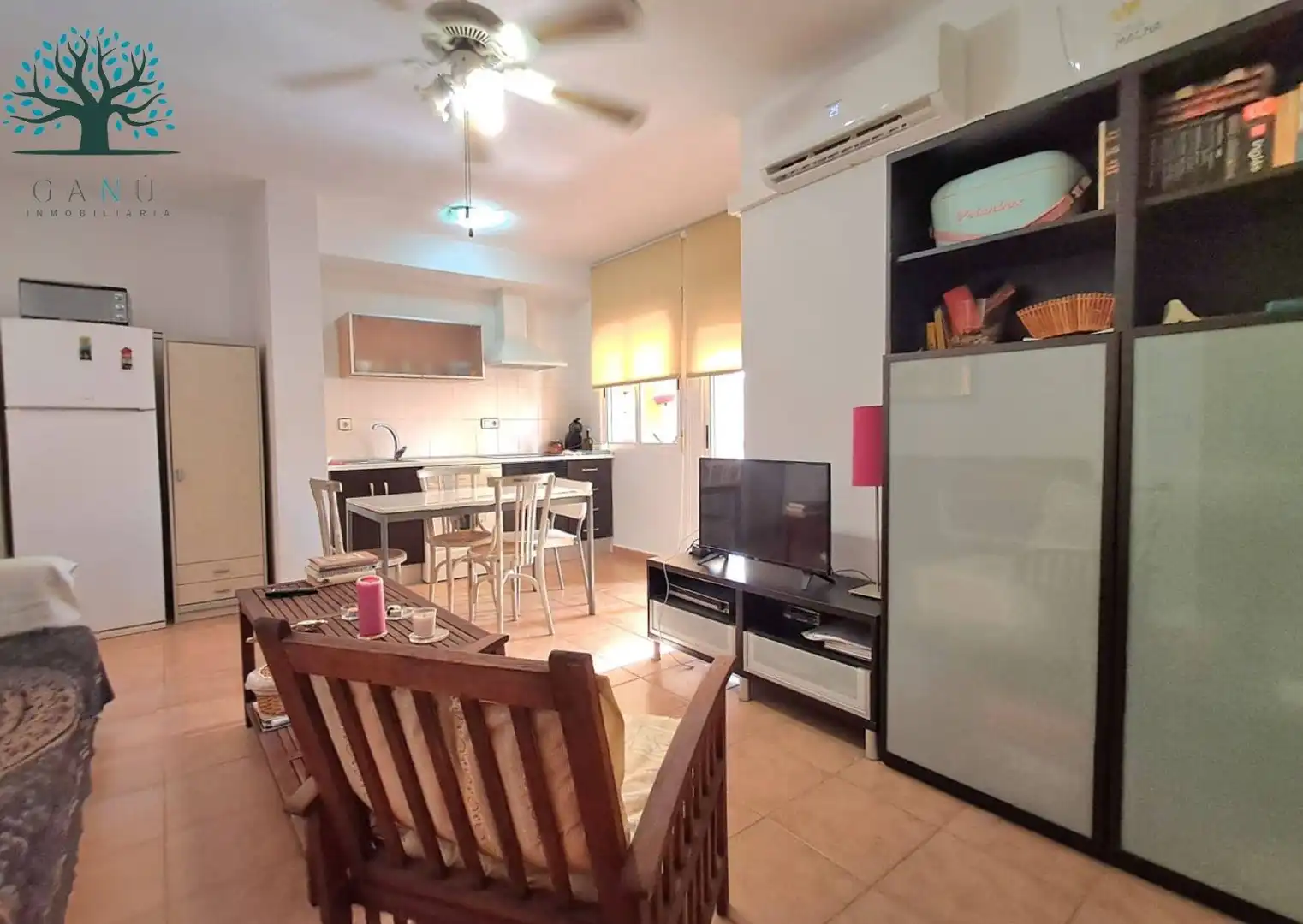 Cocina de Apartamento en venta en Cartagena con Aire acondicionado, Terraza y Amueblado