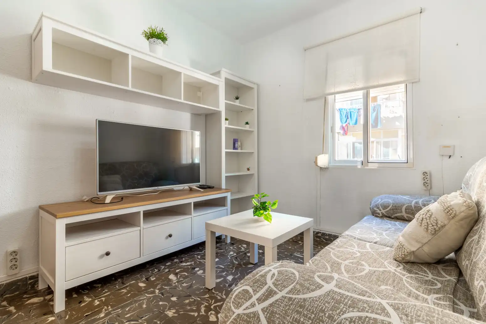 Sala de estar de Piso en venta en Sagunto / Sagunt con Balcón
