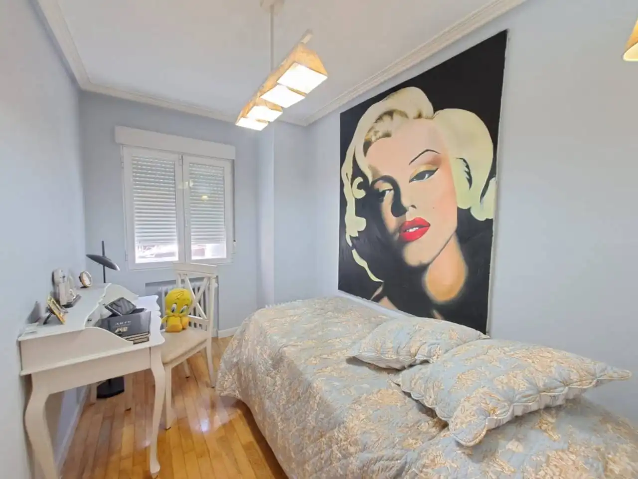 Bedroom of Flat for sale in Burgos  with Heating, Terrace and Alarm