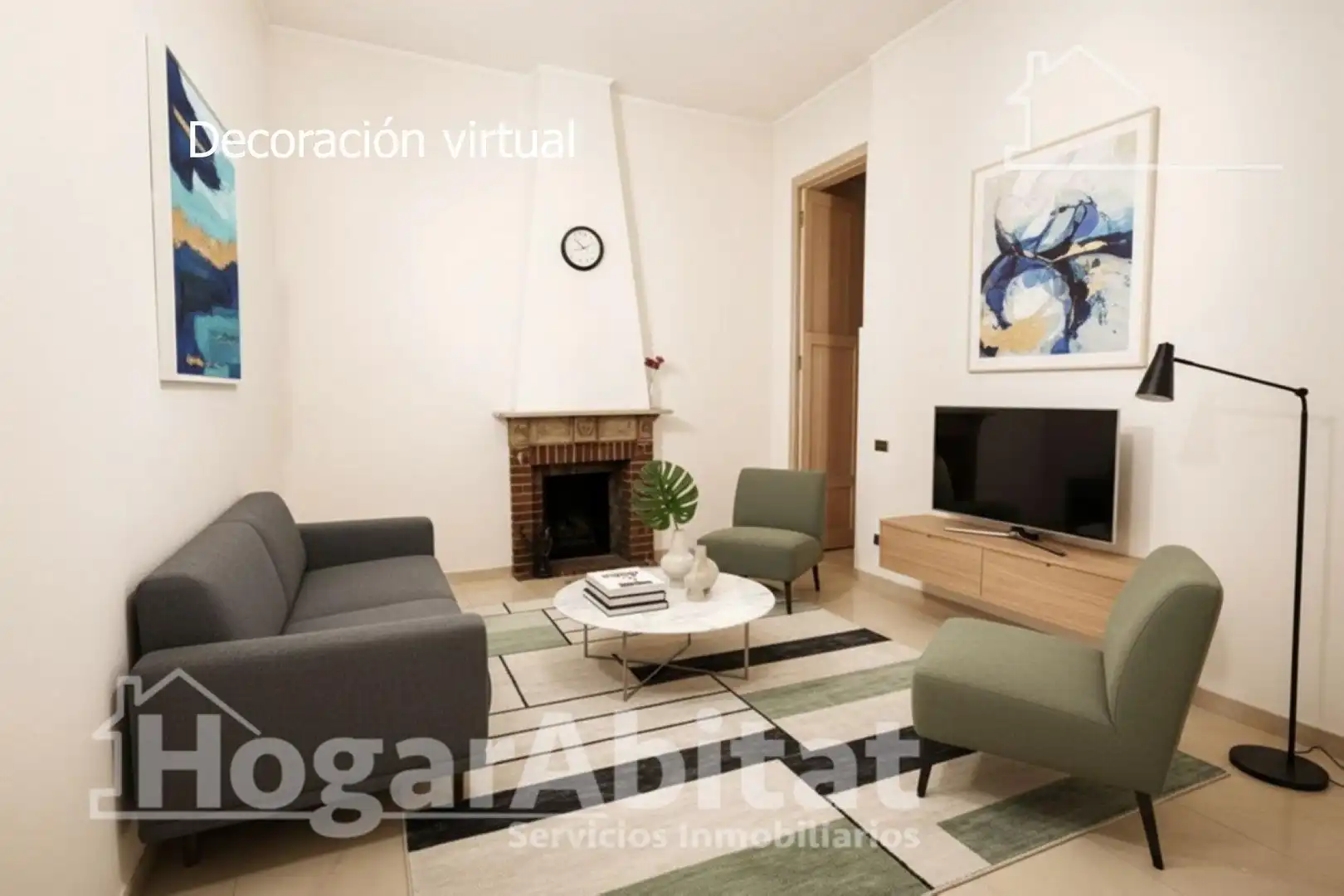 Sala d'estar de Casa o xalet en venda en Moncada amb Terrassa