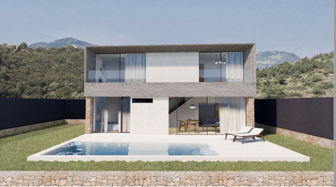 Exterior view of House or chalet for sale in Alcalalí