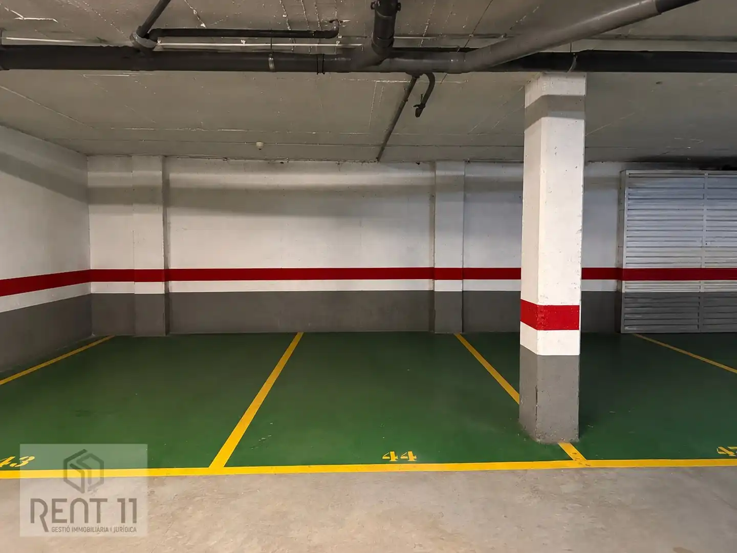 Parking of Flat for sale in Girona  with Air Conditioner, Heating and Terrace