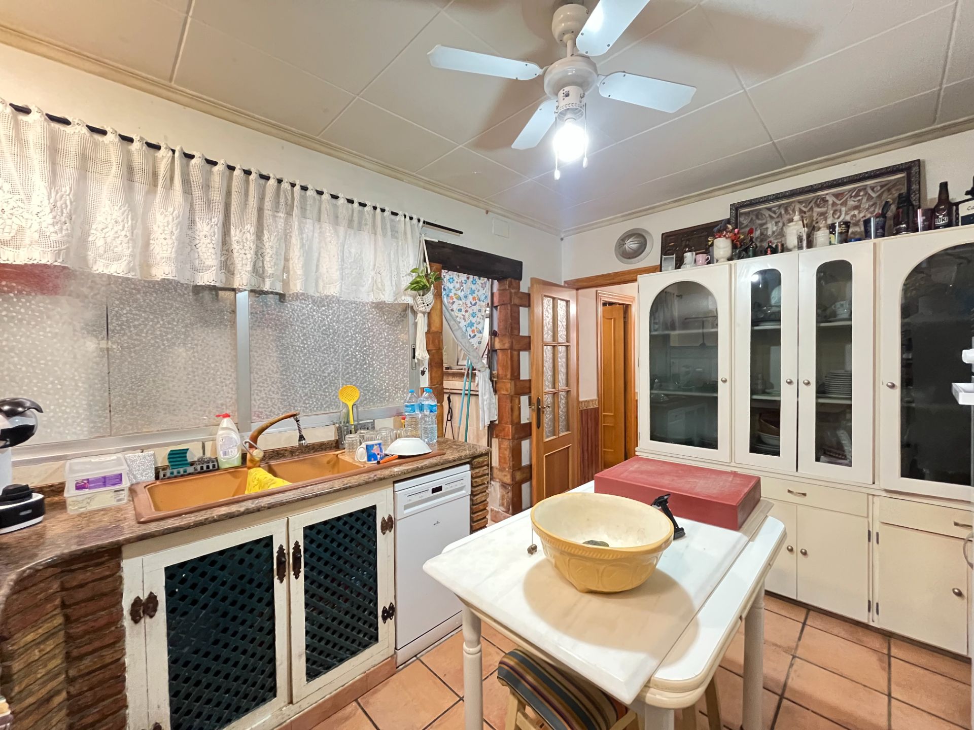 Kitchen of Single-family semi-detached for sale in Sagunto / Sagunt  with Air Conditioner, Terrace and Furnished