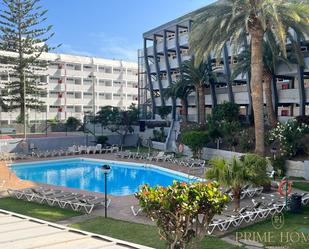 Piscina de Apartament de lloguer en San Bartolomé de Tirajana amb Balcó i Piscina comunitària