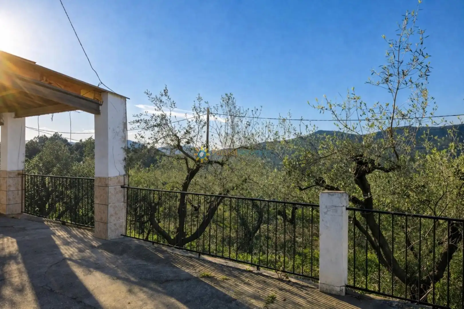 Vista exterior de Finca rústica en venta en Benigànim con Jardín privado y Terraza