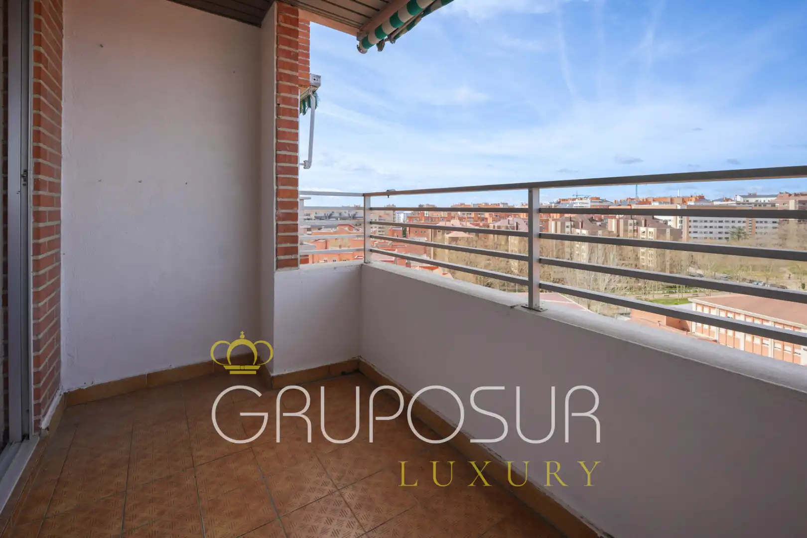 Terrasse von Wohnung zum Verkauf in Valladolid mit Heizung, Privatgarten und Parkett