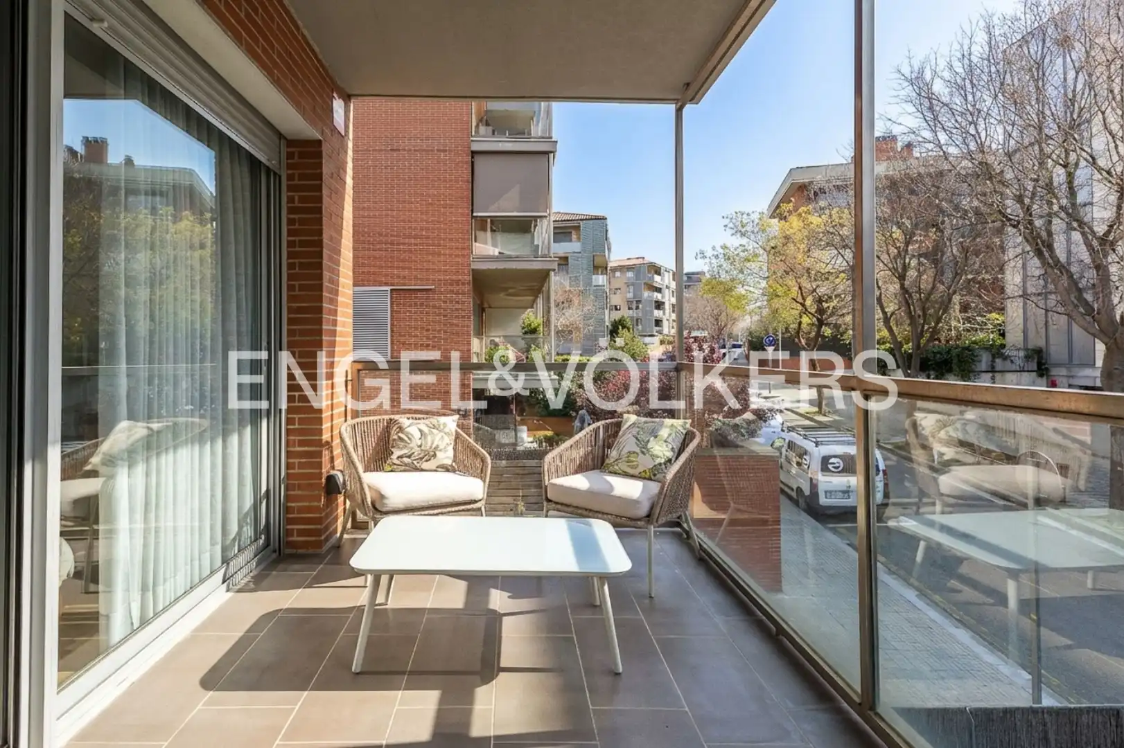 Terraza de Piso en venta en Sant Cugat del Vallès con Aire acondicionado, Calefacción y Jardín privado