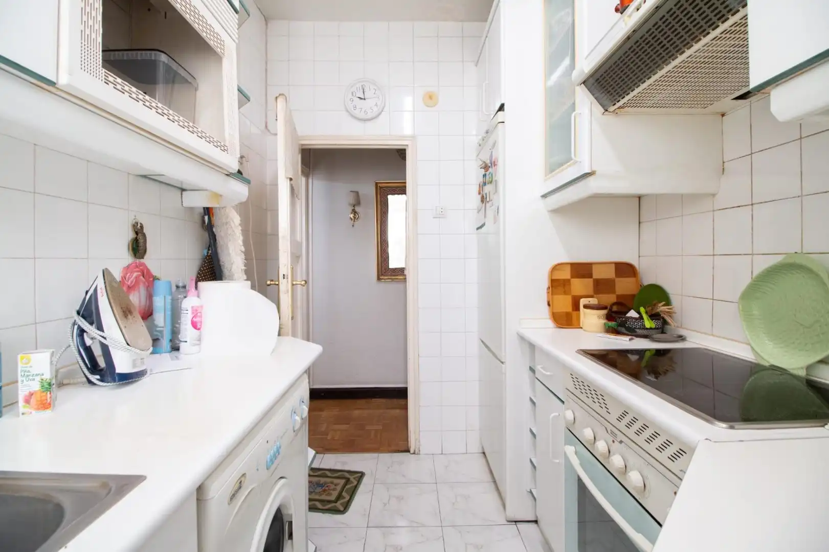 Cocina de Apartamento en venta en Madrid con Calefacción y Parquet