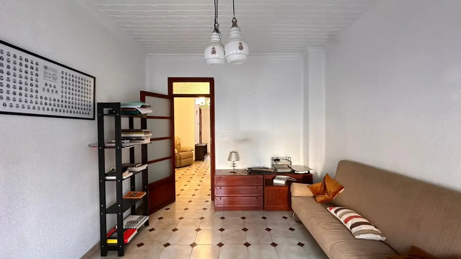 Living room of Houses for sale in L'Alcúdia  with Air Conditioner, Terrace and Storage room