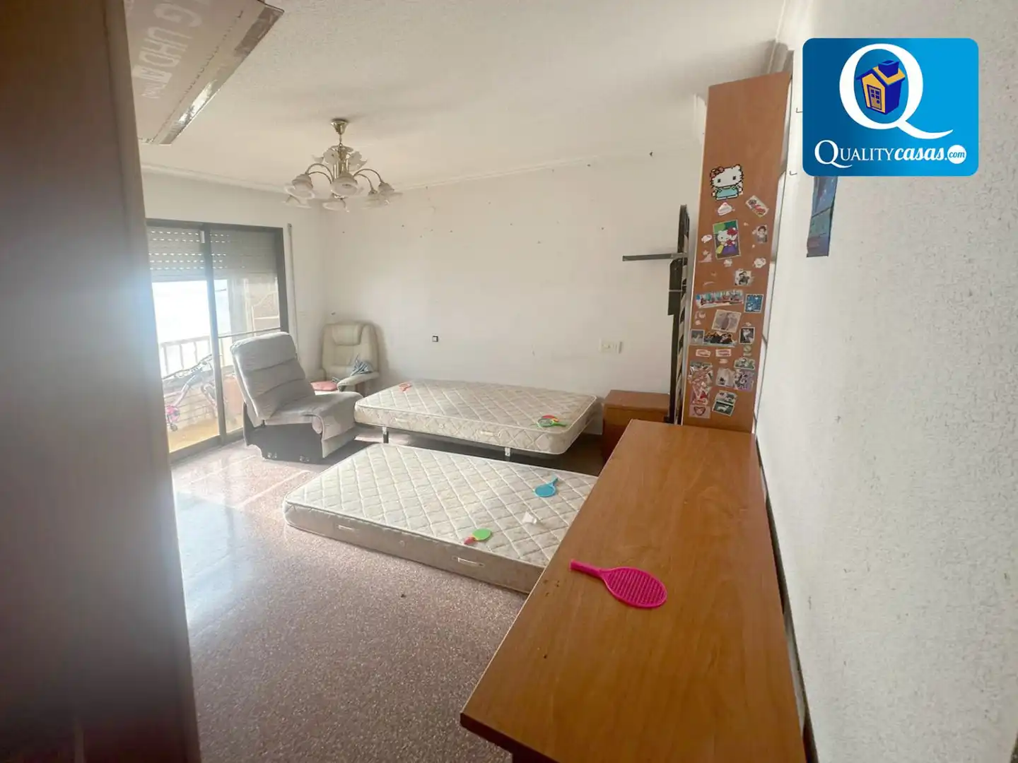 Schlafzimmer von Wohnungen zum Verkauf in Jijona / Xixona mit Balkon