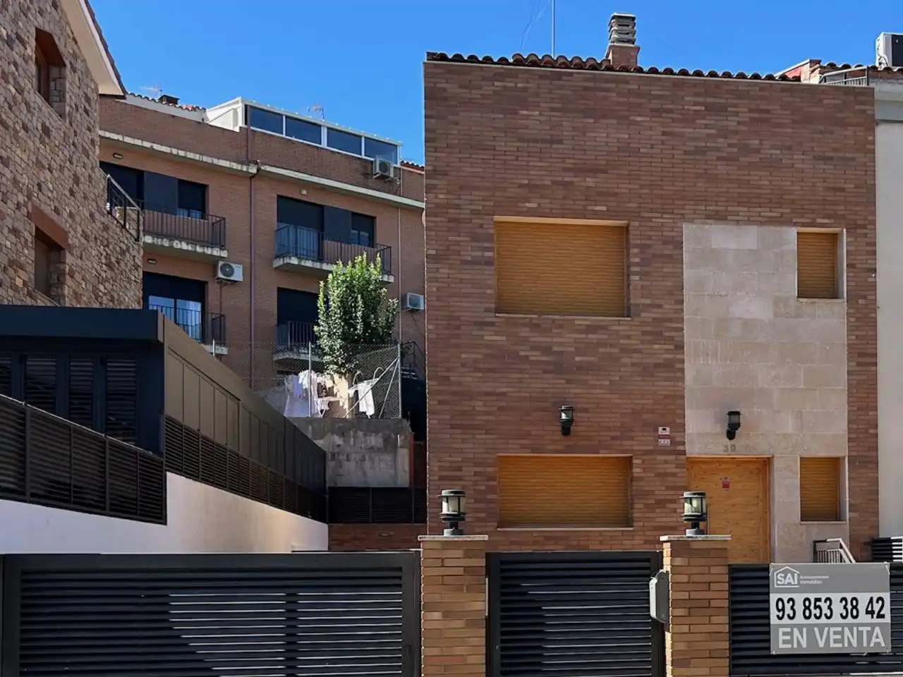 Vista exterior de Casa o chalet en venta en Sentmenat con Aire acondicionado, Calefacción y Jardín privado