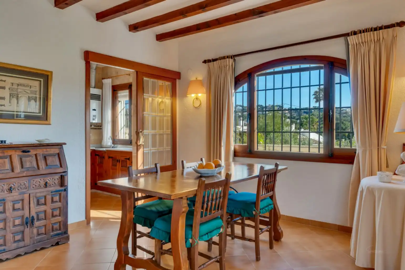 Dining room of Houses for sale in Jávea / Xàbia  with Air Conditioner, Heating and Private garden