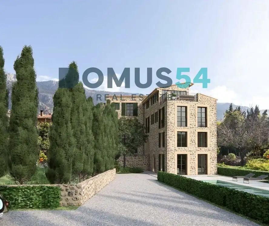 Vista exterior de Casa o chalet en venta en Sóller con Aire acondicionado, Terraza y Piscina
