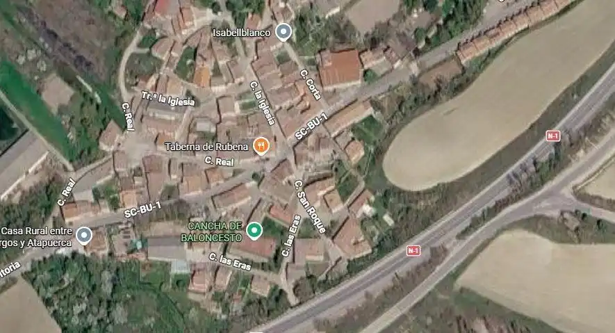Vista exterior de Casa o xalet en venda en Rubena, Burgos