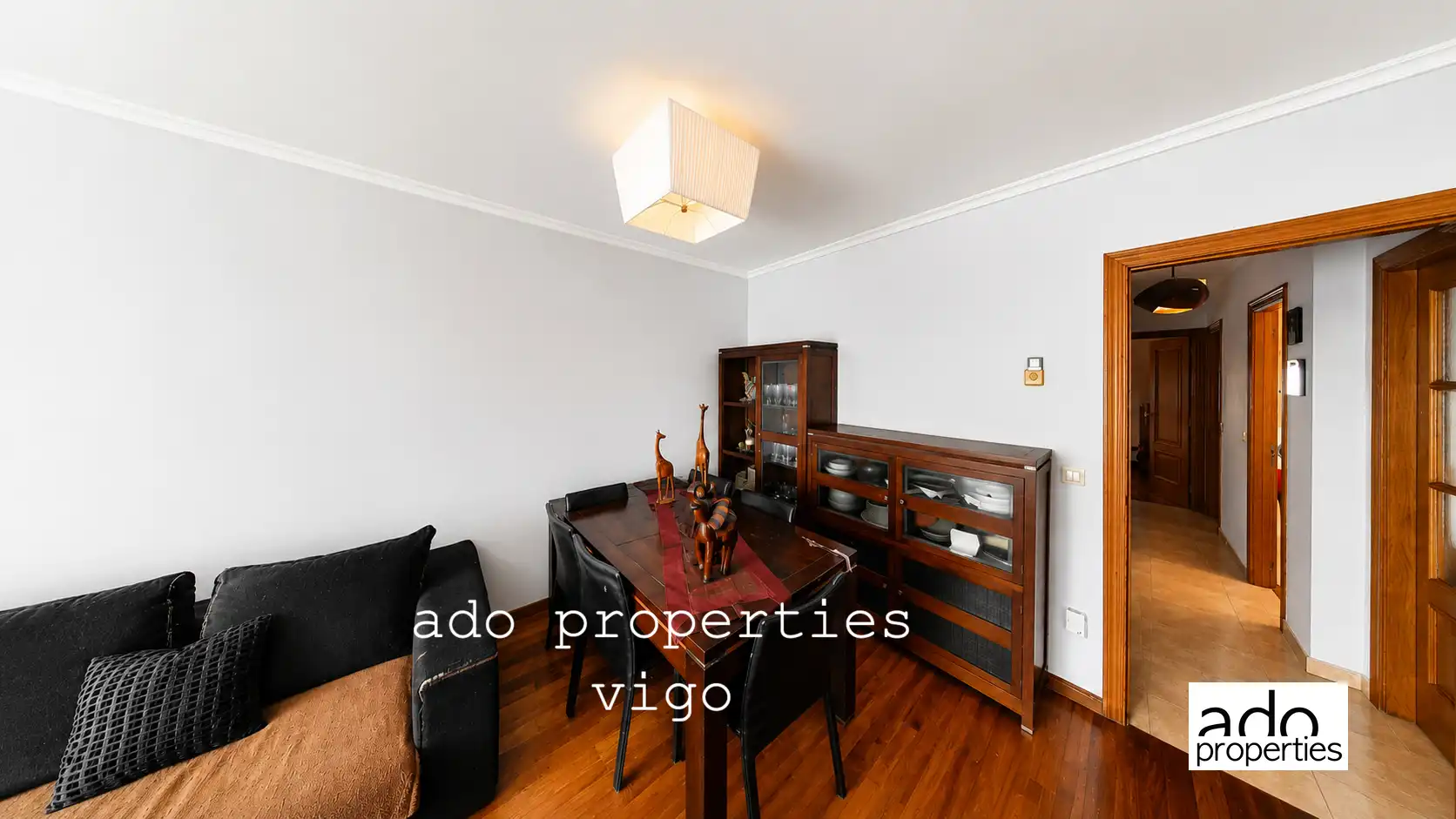 Wohnzimmer von Wohnung zum Verkauf in Redondela mit Heizung, Parkett und Möbliert