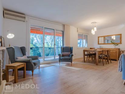Living room of Flat for sale in  Tarragona Capital  with Air Conditioner, Heating and Parquet flooring
